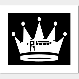 Caulk King Royalty Crown Posters and Art